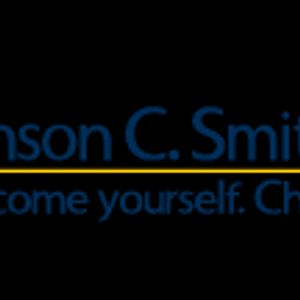 Logo for Johnson C. Smith University, a participant in Partnership for a Healthier America's Healthier Campus Initiative. 