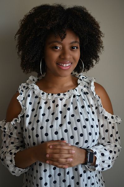 Headshot for Haile Thomas, Founder and CEO of the nonprofit HAPPY (Health Active Positive Purposeful Youth). 