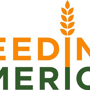 Logo for Feeding America, a Partnership for a Healthier America partner.