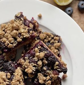 Berry oatmeal bars recipe