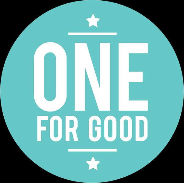 Logo for One for Good Initiative.