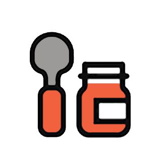 Icon of baby food