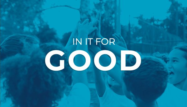 In it for good
