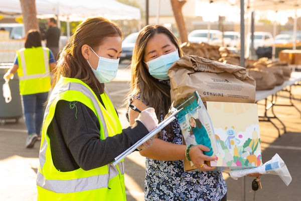 Pass the Love distribution in Fresno, CA