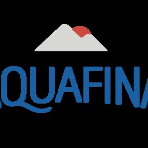 Logo for Aquafina, a sponsor for the 2017 Building a Healthier Future Summit.