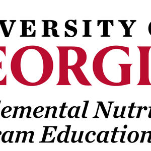 Logo for University of Georgia SNAP-Ed, a supporter of Partnership for a Healthier America's FNV initiative. 