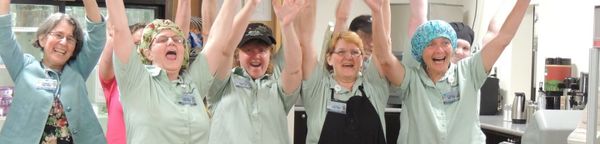 Image of employees at MaineHealth, a Partnership for a Healthier America partner in its Healthier Hospital Food Initiative.