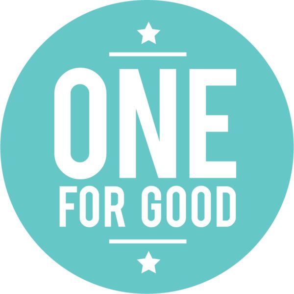 Logo for One for Good Initiative.