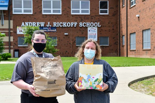 Pass the Love distribution in Cleveland