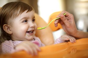 Baby eating
