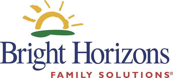 Logo for Bright Horizons Family Solutions, a child care sponsor of Partnership for a Healthier America's 2018 Innovating a Healthier Future Summit. 
