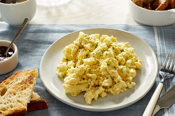 Hampton Creek's "Just Scramble," a new vegan egg substitute.  