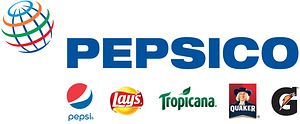 Logo for PepsiCo, a Partnership for a Healthier America partner. 