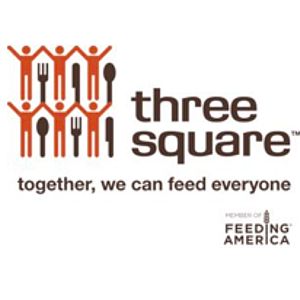 Logo for Three Square Food Bank, a Partnership for a Healthier America partner participating in the Food Assistance Partnership Program.