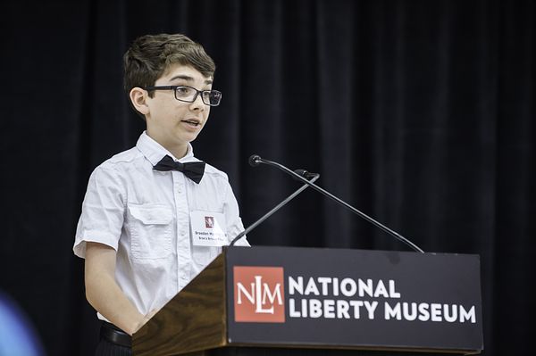 Braeden Mannering of 3B. 