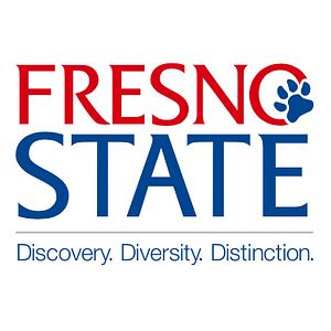 Logo for California State University, Fresno, a Partnership for a Healthier America partner participating in the Healthier Campus Initiative. 