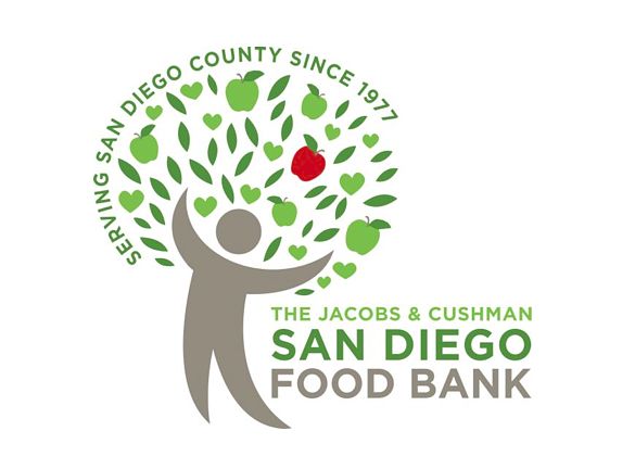 Logo for the San Diego Food Bank, a Partnership for a Healthier America partner participating in the Food Assistance Partnership Program.