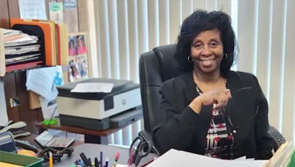 Ruby Grisby in her office.