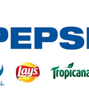 Logo for PepsiCo, a Partnership for a Healthier America partner. 